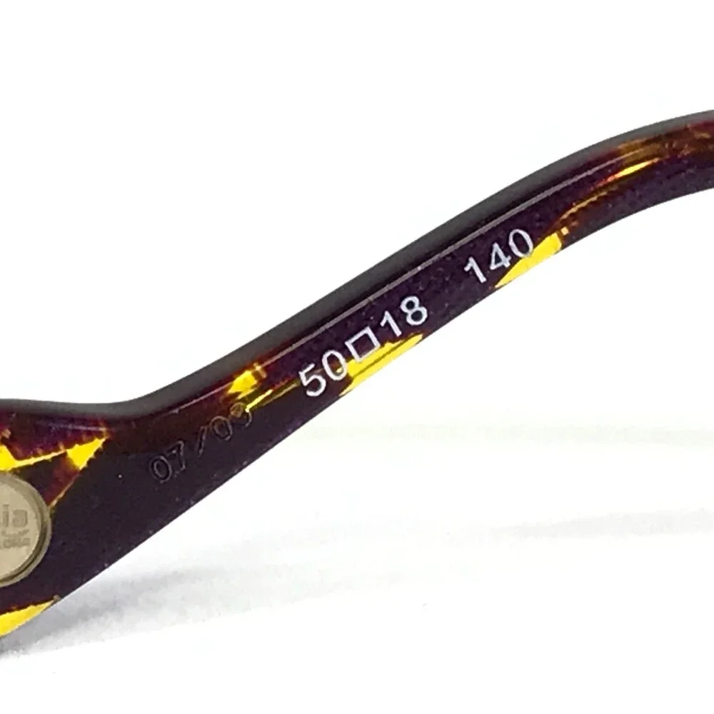 Etnia Eyeglasses Frames STUTTGART col.PU Purple Tortoise Rectangular 50-18-140